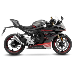 Silencioso escape Leovince 15265U LV-10 CF Moto 450 SS / 450 SR 2023 2024 EURO 5 Not approved