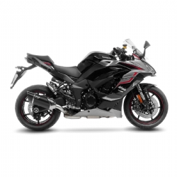 Silencioso escape Leovince 15602BU LV-14 R Black Edition Kawasaki Ninja 1000 SX 2020-2024 EURO 4-5