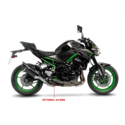 Silencioso escape Leovince 15603BU LV-14 R Black Edition Kawasaki Z 900 2020-2024 EURO 4-5