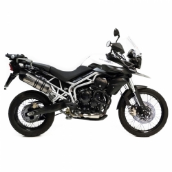 Silencioso escape Leovince 8491E LV One Evo Triumph TIGER 800 XC/XCA/XCX/XR/XRX 2011 2016 EURO 3 e*-approved
