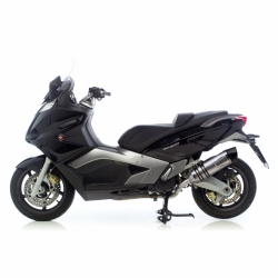 Silencioso escape Leovince 8565E LV One Evo Aprilia SRV 850 2012 2016 EURO 3 e-approved