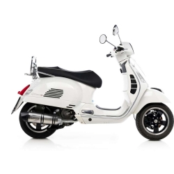 Silencioso escape Leovince 8571E LV One Evo Vespa GTS 125 SUPER 2009 2015 EURO 3 e-approved