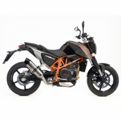 Silencioso escape Leovince 8702E LV One Evo KTM 690 DUKE/R 2012 2015 EURO 3 e*-approved
