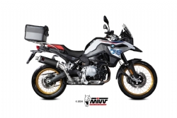 Silencioso escape Mivv B.033.LDKB Dakar Black Inox Bmw F 850 GS 2018-2024