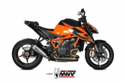 Silencioso escape Mivv Delta Race Acero KT.026.LDRX Ktm 1290 Superduke 2020-2021 Euro5