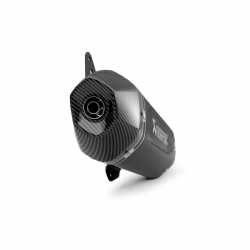 Silencioso escape Slip-on Akrapovic S-VE125SO5-HWSSBL Vespa Primavera 125 2024-2025 Black Edition Acero inoxidable - foto 3 Silencioso escape Slip-on Akrapovic S-VE125SO5-HWSSBL Vespa Primavera 125 2024-2025 Black Edition Acero inoxidable - foto 3