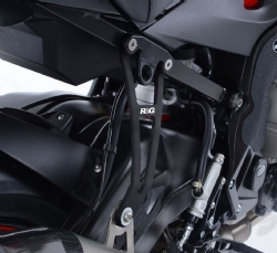 Soporte De Escape Con Eliminador De Estribera De Pasajero Rg Racing Eh0076bka Negro BMW S 1000 R 2017 2021