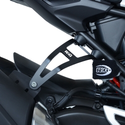 Soporte De Escape Con Eliminador De Estribera De Pasajero Rg Racing Eh0087bka Negro Honda CB 300 R 2018 2020