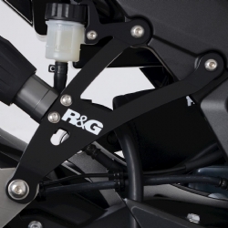 Soporte De Escape Con Eliminador De Estribera De Pasajero Rg Racing Eh0098bka Negro Kawasaki Ninja 1000 SX 2020 2022