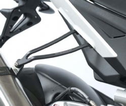 Soporte De Escape Rg Racing Eh0053bk Negro Aprilia Tuono V4 1000 2011 2014