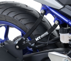 Soporte De Escape Rg Racing Eh0066bk Negro Yamaha MT 25 2015 2020