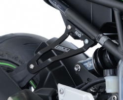 Soporte De Escape Rg Racing Eh0074bk Negro Kawasaki Z 900 2017 2022