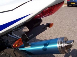 Portamatrícula RG Racing Lp0005bk Suzuki GSXR 600