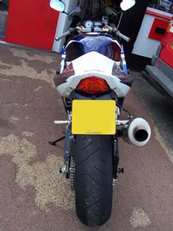 Portamatrícula RG Racing Lp0007bk Suzuki GSXR 1000