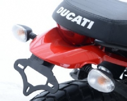 Portamatrícula RG Racing Lp0177bk Ducati Scrambler 800