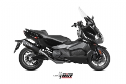 Sy.003.lr1xb Mivv Silencioso Escape Sr-1 Black Sym Maxsym Tl 508 2021-24