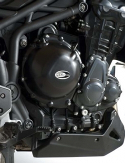 Tapa De Motor Rg Racing Ecc0136bk Negro Triumph Tiger 1200 Explorer 2012 2015
