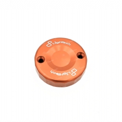 Tapa de bomba de freno delantero Lightech FBC04ARA Naranja Aprilia RSV 4 1000 2009-2020