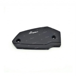 Tapa de bomba de freno delantero Lightech FBC16NER Negro Kawasaki Z 650 2017-2022