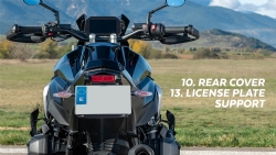 Tapa posterior Pista Puig 22312J 10 Bmw R1300GS 2023-2025 Negro Mate - foto 4 Tapa posterior Pista Puig 22312J 10 Bmw R1300GS 2023-2025 Negro Mate - foto 4