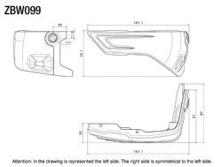 Tapas bobina Rizoma ZBW099BA Bmw R nine T 1200 2021-2022 - foto 3