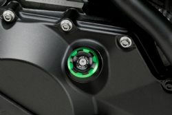 Tapón aceite cárter Puig Track 20342V Kawasaki Verde