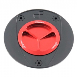 Tapón depósito Lightech TFN230ROS Con cierre a rosca Rojo