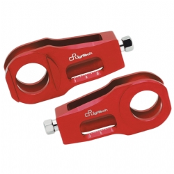 Tensores de cadena Lightech TEY608ROS Yamaha YZF R6 2006-2016 Rojo