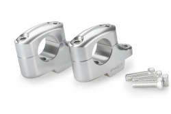 Torretas Manillar Puig 22360P Pullback Manillar Altura 25mm Diámetro 29mm 16mm Plata
