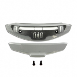 Ventilación inferior casco Shoei NXR Gris Basalt