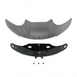 Ventilación posterior casco Shoei NXR gris mate