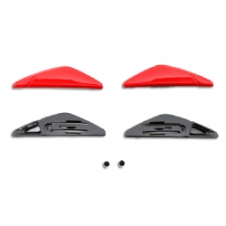 Ventilación superior casco Shoei NXR rojo