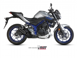 Y.055.ldgb Mivv Silencioso Escape Double Gun Black Yamaha Mt-03 2016-25