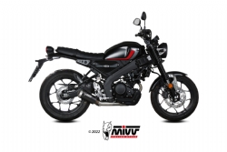 Y.075.sm3b Mivv Escape Completo 1x1 Mk3 Black Yamaha Xsr 125 2022-24