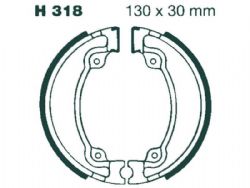Zapatas freno Ebc H318