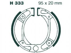 Zapatas freno Ebc H333