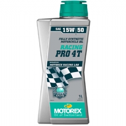 Aceite Motorex Racing Pro 4T 15W-50 1 Litro