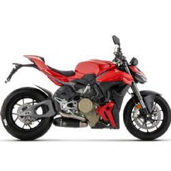 Silencioso escape Arrow 71163PKR Works Ducati Panigale V4 2025 5D titanio Dark conectores titanio