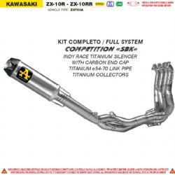 Escape completo Arrow 71216CKZ Kawasaki ZX-10R / ZX-10RR 2026