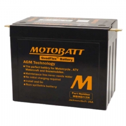 Batería Motobatt MBHD12H AGM Quadflex