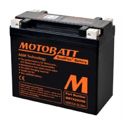 Batería Motobatt MBTX20UHD AGM Quadflex