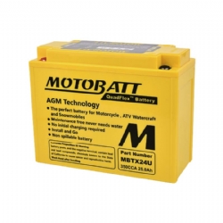 Batería Motobatt MBTX24U AGM Quadflex