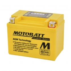 Batería Motobatt MBTX4U AGM Quadflex