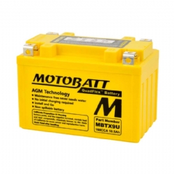 Batería Motobatt MBTX9U AGM Quadflex