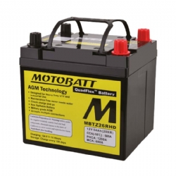 Batería Motobatt MBTZ26RHD AGM Quadflex