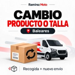 Cambio producto o talla Baleares | Ramírez Moto