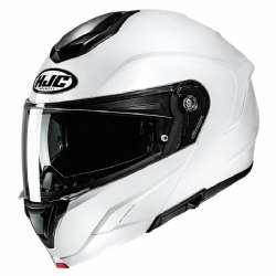 Casco HJC C92 Blanco Perla | Modular con visor solar
