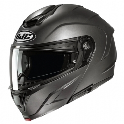 Casco HJC C92 Semi Flat Titanio | Modular con visor solar