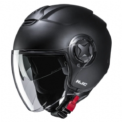 Casco HJC i41 Semi Flat Negro | Jet con visor solar