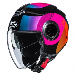 Casco HJC i41 Solix MC28 | Jet con visor solar